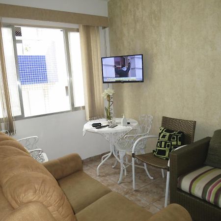 Apto Canto Do Forte - Praia Grande - Local Privilegiado - 100 Metros Da Praia - Internet Inclusa Dış mekan fotoğraf